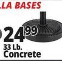 Ocean State Job Lot 33 lb. concrete offer