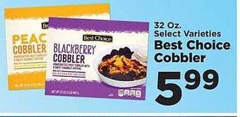 IGA Best choice cobbler offer