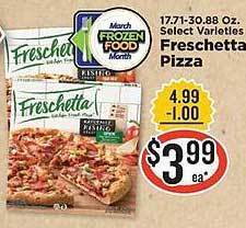 IGA Freschetta pizza offer