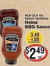 IGA Heinz bbq sauce offer