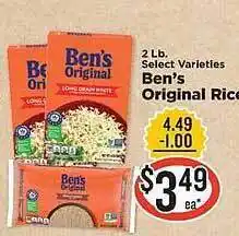 IGA Ben's original rice offer