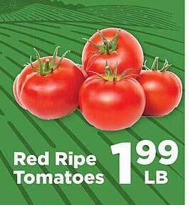 IGA Red ripe tomatoes offer