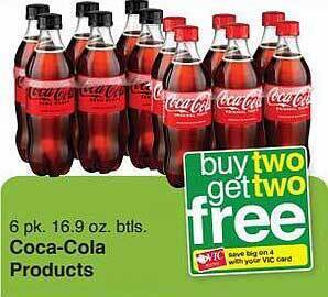 Harris Teeter Coca-cola products offer
