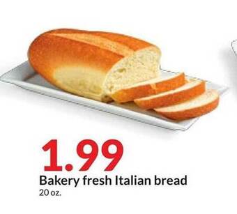 Hy-Vee Bakery fresh italian bread offer