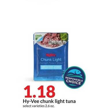 Hy-Vee Hy-vee chunk light tuna offer