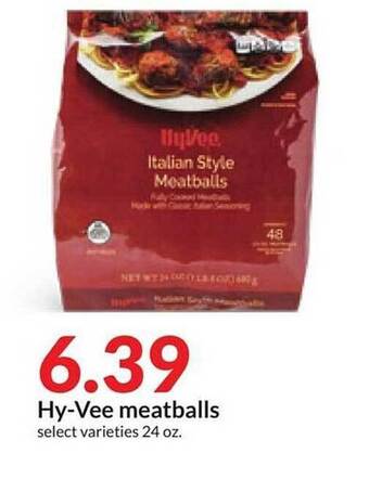 Hy-Vee Hy-vee meatballs offer