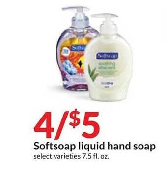 Hy-Vee Softsoap liquid hand soap offer