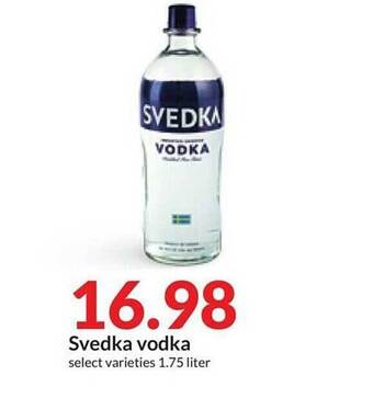 Hy-Vee Svedka vodka offer