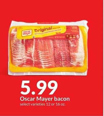 Hy-Vee Oscar mayer bacon offer