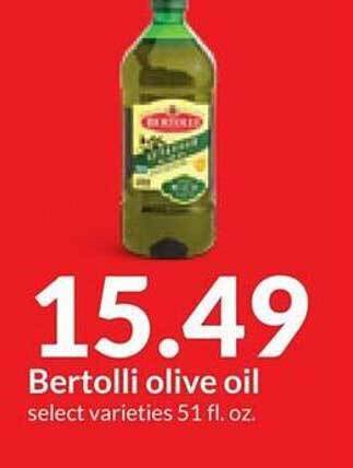 Hy-Vee Bertolli olive oil offer