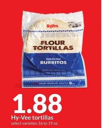 Hy-Vee Hy-vee tortillas offer