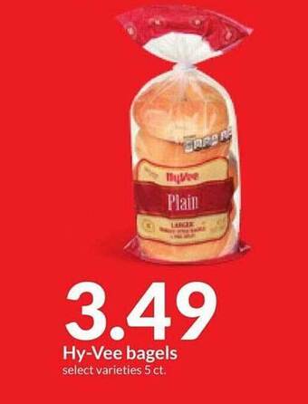 Hy-Vee Hy-vee bagels offer