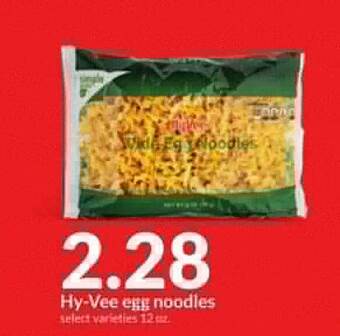 Hy-Vee Hy-vee egg noodles offer