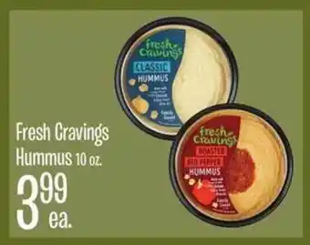 Jewel-Osco Fresh cravings hummus offer