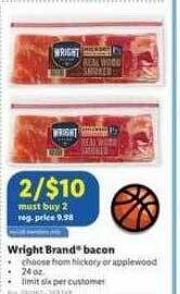 Lidl Wright brand bacon offer