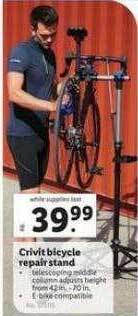 Crivit bicycle repair stand