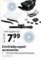 Lidl Crivit bike repair accessories offer