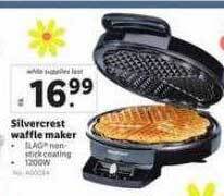 Lidl Silvercrest waffle maker offer