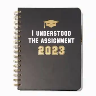 Claire's Graduation 2023 spiral notebook offer