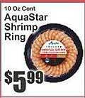 Key Food Aquastar shrimp ring offer