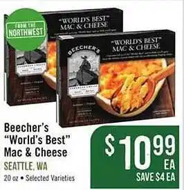 Haggen Food Beecher's world's best mac & cheese offer