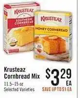 Haggen Food Krusteaz cornbread mix offer