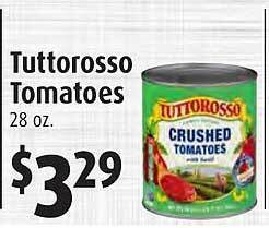 Gristedes Tuttorosso tomatoes offer