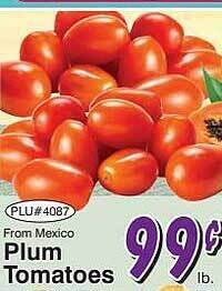 Plum tomatoes
