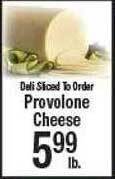Western Beef Provolone cheese offer