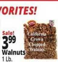 Ocean State Job Lot Walnuts offer