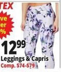 Ocean State Job Lot Leggings & capris offer
