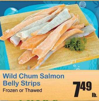 Times Supermarkets Wild chum salmon belly strips offer