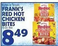 Bravo Supermarkets Frank's red hot chicken bites offer