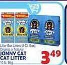 Bravo Supermarkets Jonny cat cat litter offer
