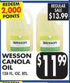 Met Foodmarkets Wesson canola oil offer