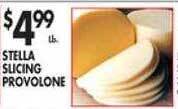 Stella slicing provolone