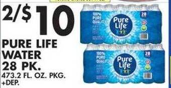 Met Foodmarkets Pure life water offer