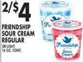 Met Foodmarkets Friendship sour cream regular offer