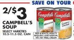 Met Foodmarkets Campbell's soup offer