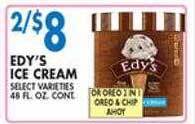 Associated Edy's ice cream offer