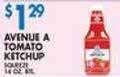 Associated Avenue a tomato ketchup offer