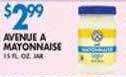 Associated Avenue a mayonnaise offer