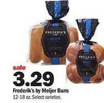Meijer Frederik's by meijer buns offer
