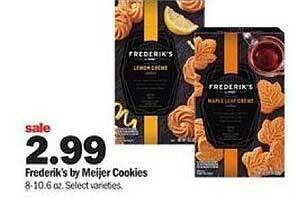 Meijer Frederik's by meijer cookies offer