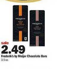 Meijer Frederik's by meijer chocolate bars offer