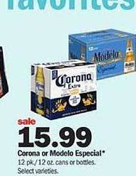 Meijer Corona or modelo especial offer