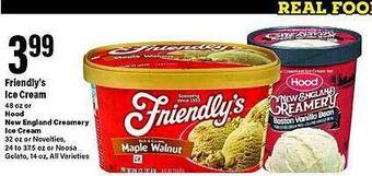 Big Y Friendly's ice cream offer