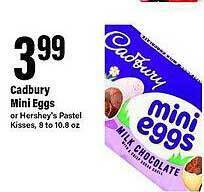 Big Y Cadbury mini eggs offer