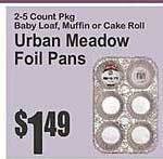 Key Food Urban meadow foil pans offer