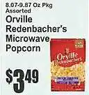 Key Food Orville redenbacher's microwave popcorn offer
